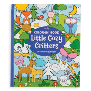 Ooly Color-In' Book Little Cozy Critters - Treasure Island Toys