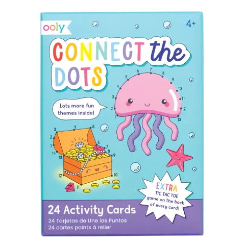 Ooly Activity Cards Connect the Dots - Treasure Island Toys