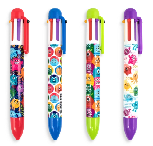 Ooly Monsters 6 Click Multi Color Pen - Treasure Island Toys