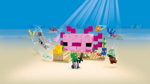 LEGO Minecraft The Axolotl House - Treasure Island Toys
