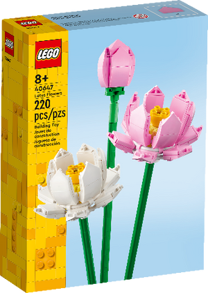 LEGO Icons Botanical Collection Lotus Flowers - Treasure Island Toys