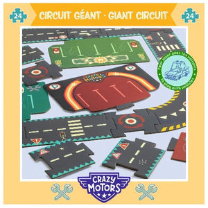 Djeco Crazy Motors - City Circuit - Treasure Island Toys