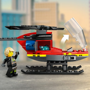 LEGO City Fire Rescue Helicopter - Treasure Island Toys