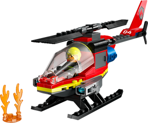 LEGO City Fire Rescue Helicopter - Treasure Island Toys