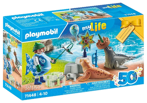 Playmobil 50th Anniversary Gift Set Keeper with Animals - Treasure Island Toys