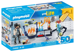 Playmobil 50th Anniversary Gift Set Researchers with Robots - Treasure Island Toys