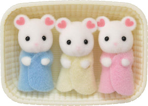 Calico Critters Triplets - Marshmallow Mice - Treasure Island Toys
