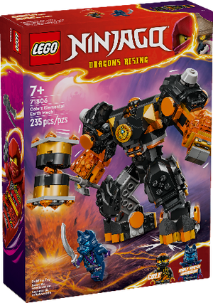 LEGO Ninjago Cole's Elemental Earth Mech - Treasure Island Toys