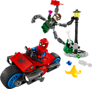 LEGO Marvel Motorcycle Chase: Spider-Man vs. Doc Ock - Treasure Island Toys