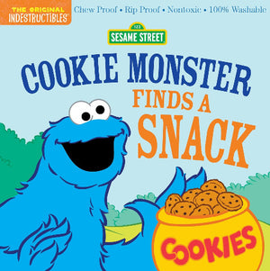 Indestructibles Sesame Street: Cookie Monster Finds a Snack - Treasure Island Toys