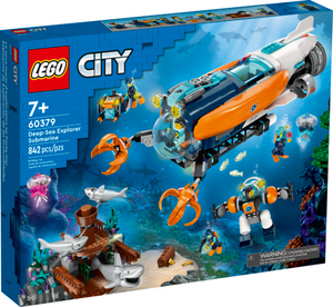 LEGO City Exploration Deep-sea Explorer Submarine - Treasure Island Toys