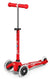 Micro Kickboard Mini Deluxe Scooter - Red with LED Wheels - Treasure Island Toys