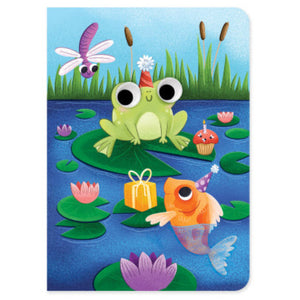 Greeting Card Birthday - Frog - Treasure Island Toys