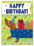 Greeting Card Birthday - Wiener Dog With Gifts - Treasure Island Toys
