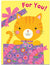 Greeting Card Enclosure - Kitty in Box - Treasure Island Toys
