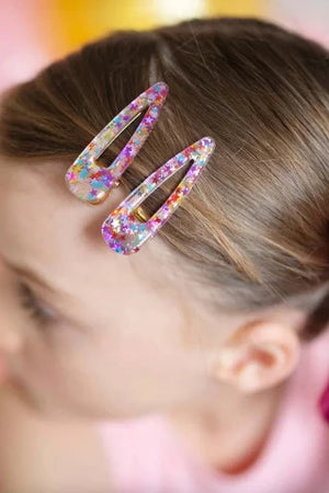 Great Pretenders Fashion - Boutique Hair Clips Gel Sparkle - Treasure Island Toys