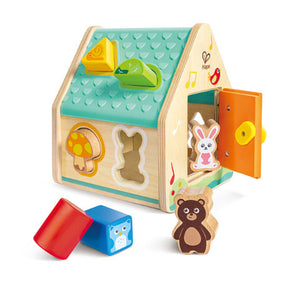 Hape Toddler Critter House Shape Sorter - Treasure Island Toys