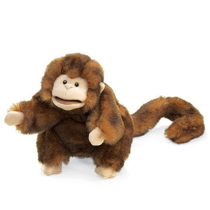 Folkmanis Puppet - Monkey - Treasure Island Toys