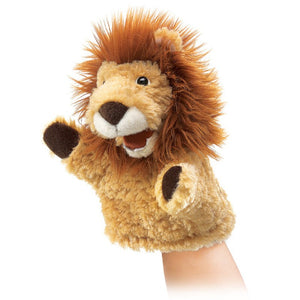 Folkmanis Puppet - Little Lion - Treasure Island Toys