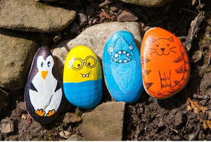 Creativity for Kids Hide & Seek Rock Painting Kit - Treasure Island Toys