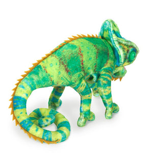 Folkmanis Finger Puppet - Chameleon - Treasure Island Toys