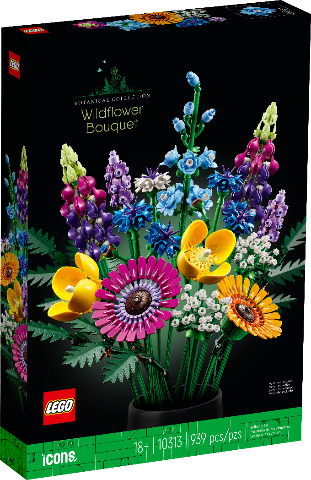 LEGO Icons Wild Flower Bouquet - Treasure Island Toys