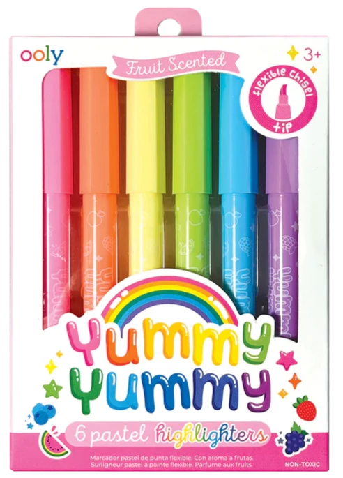 Ooly Yummy Yumy Scented Highlighters - Treasure Island Toys