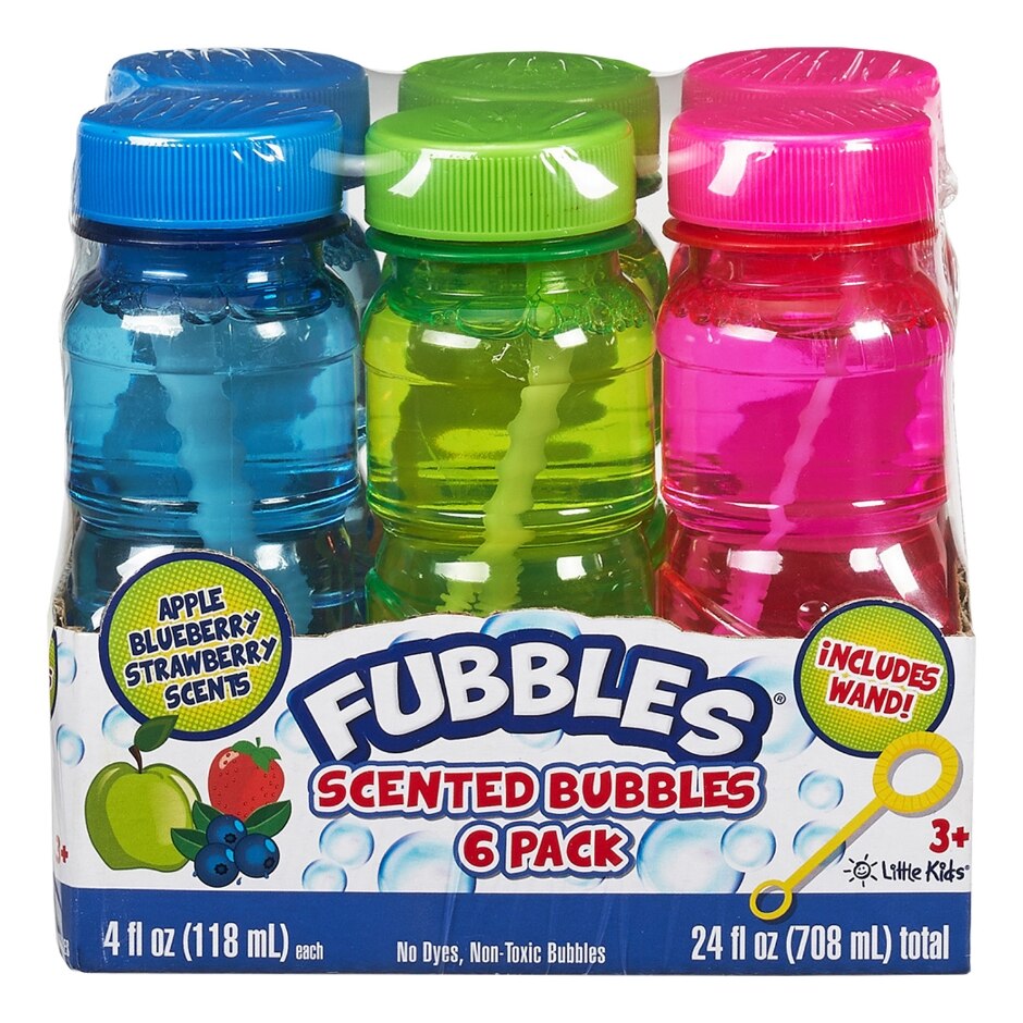 Fubbles Bubble Solution Scented, 4 oz - Treasure Island Toys