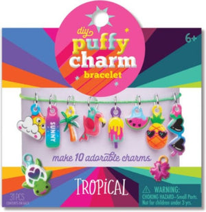 Craft-tastic DIY Puffy Charm Bracelets - Treasure Island Toys