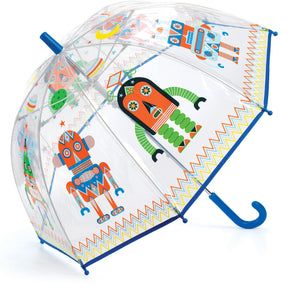 Djeco Umbrella - Robots - Treasure Island Toys