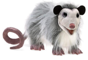 Folkmanis Puppet - Opossum - Treasure Island Toys