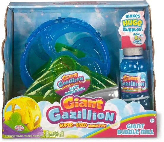 Gazillion Bubbles Giant Bubble Mill - Treasure Island Toys