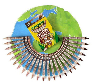 Crayola Colors of the World Crayons - Treasure Island Toys