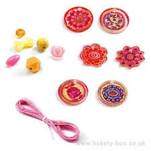 Djeco Art Kit Beads - Fancy Flowers - Treasure Island Toys