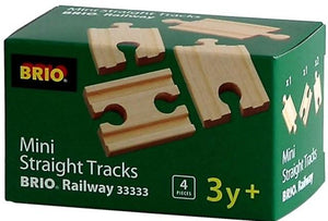 Brio Trains Track Pack - Straight, Mini - Treasure Island Toys