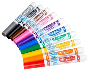 Crayola Ultra-Clean Classic Broad Line Markers - Treasure Island Toys