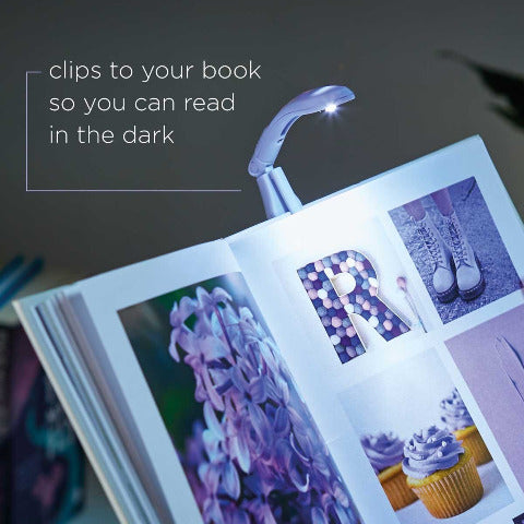 if The Really Tiny Booklight - Lilac - Treasure Island Toys