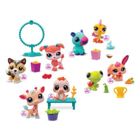 Littlest Pet Shop 2 Pet Pairs, Wave 2 - Treasure Island Toys