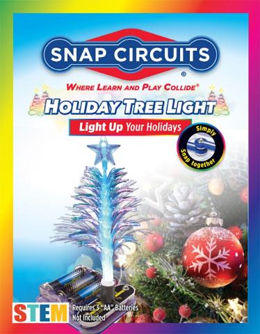 Snap Circuits Holiday Tree Light - Treasure Island Toys