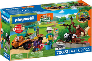 Playmobil Zoo Zookeeper with Vehicle