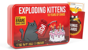 Exploding Kittens 10 Years Anniversary Tin