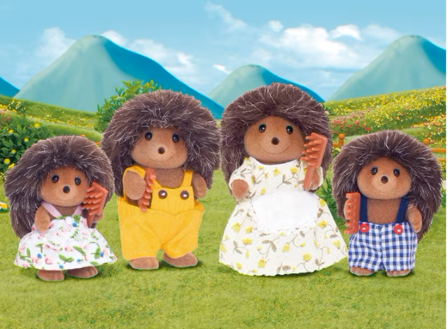 Calico Critters Family - Pickleweeds Hedgehog - Treasure Island Toys