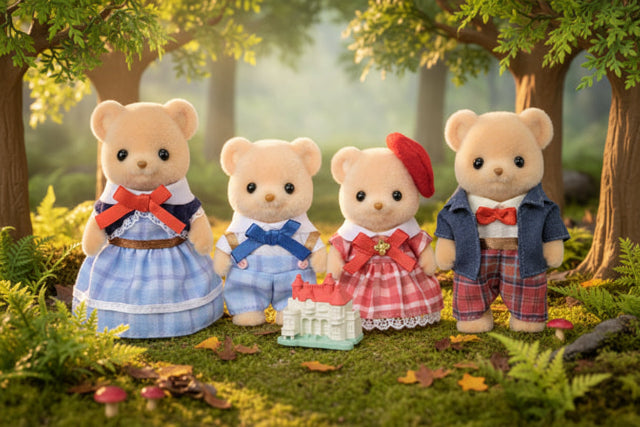 Calico Critters Family - Biscuit Bear - Treasure Island Toys