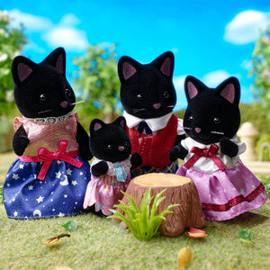Calico Critters Family - Midnight Cat