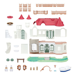 Calico Critters Gift House - Red Roof Riverside Manor