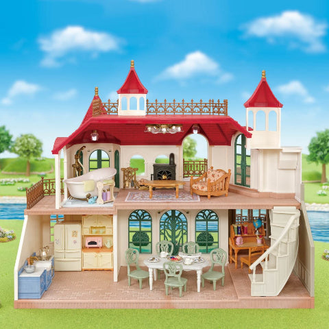 Calico Critters Gift House - Red Roof Riverside Manor