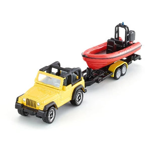 Siku Jeep with Boat - Treasure Island Toys