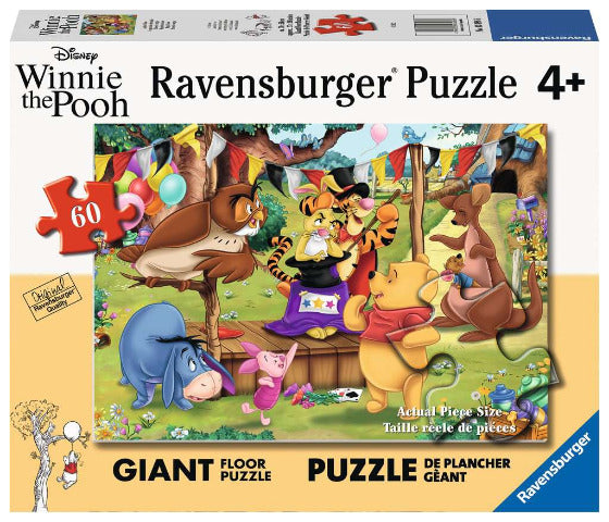 Ravensburger Floor Puzzle Winnie the Pooh Magic Show, 60 Piece - Treasure Island Toys