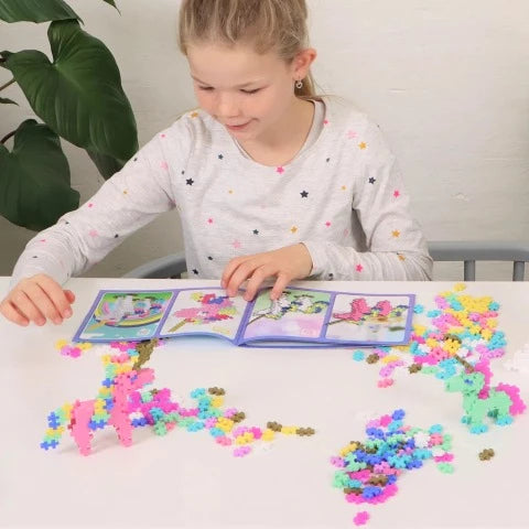 Plus-Plus Learn to Build Unicorns - Treasure Island Toys