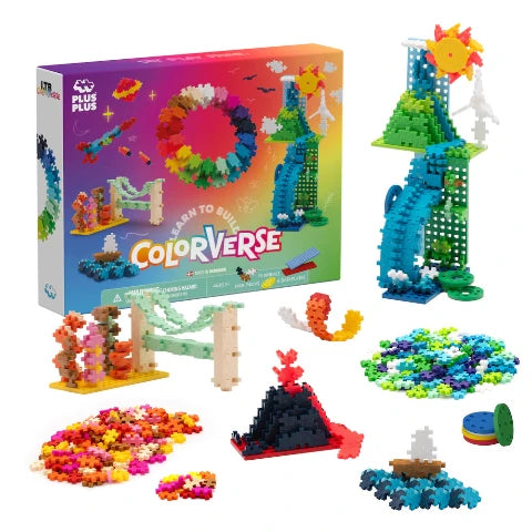 Plus-Plus Learn to Build Colorverse Super Set - Treasure Island Toys